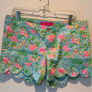 Disney & Lily Pulitzer Mickey and Minnie shorts